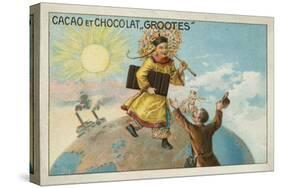Advertisement for Grootes Cocoa and Chocolate-null-Stretched Canvas
