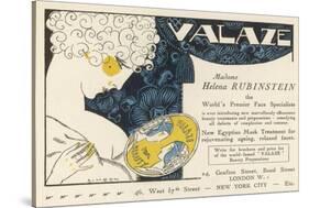 Advertisement for Helena Rubinstein's Valaze Beauty Cream-Simeon-Stretched Canvas