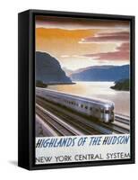 Advertisement for 'Highlands of the Hudson', C.1942-null-Framed Stretched Canvas