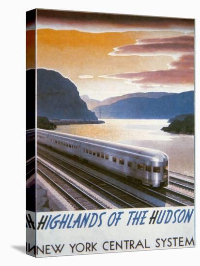 Advertisement for 'Highlands of the Hudson', C.1942-null-Stretched Canvas