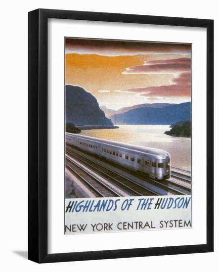 Advertisement for 'Highlands of the Hudson', C.1942-null-Framed Giclee Print