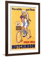 Advertisement for Hutchinson Tyres, c.1937-Michel, called Mich Liebeaux-Framed Giclee Print