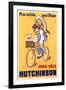 Advertisement for Hutchinson Tyres, c.1937-Michel, called Mich Liebeaux-Framed Giclee Print