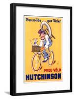 Advertisement for Hutchinson Tyres, c.1937-Michel, called Mich Liebeaux-Framed Giclee Print