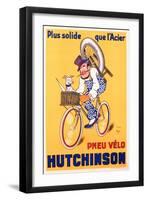 Advertisement for Hutchinson Tyres, c.1937-Michel, called Mich Liebeaux-Framed Giclee Print