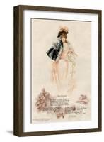 Advertisement for Ivory Soap Featuring Beautiful Miss Blossom, 1890s-null-Framed Giclee Print