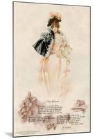 Advertisement for Ivory Soap Featuring Beautiful Miss Blossom, 1890s-null-Mounted Giclee Print