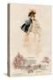 Advertisement for Ivory Soap Featuring Beautiful Miss Blossom, 1890s-null-Stretched Canvas