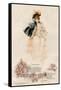 Advertisement for Ivory Soap Featuring Beautiful Miss Blossom, 1890s-null-Framed Stretched Canvas