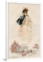 Advertisement for Ivory Soap Featuring Beautiful Miss Blossom, 1890s-null-Framed Giclee Print