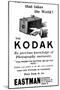 Advertisement for Kodak Cameras, 1893-null-Mounted Giclee Print