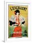 Advertisement for "L'Excellent Beef Consomme"-null-Framed Giclee Print