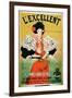 Advertisement for "L'Excellent Beef Consomme"-null-Framed Giclee Print
