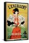 Advertisement for "L'Excellent Beef Consomme"-null-Framed Stretched Canvas