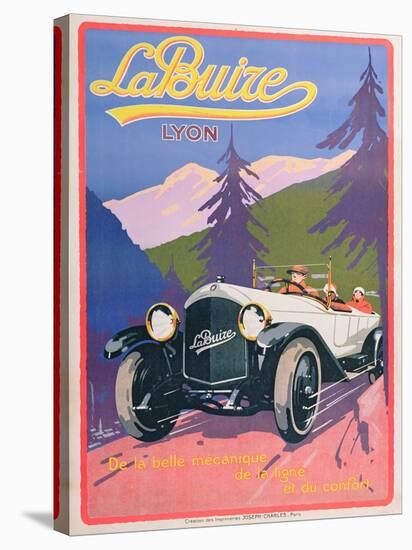 Advertisement for La Buize Automobiles, C.1920-null-Stretched Canvas