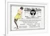 Advertisement for Ladies' Garter-null-Framed Premium Giclee Print