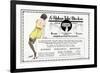 Advertisement for Ladies' Garter-null-Framed Premium Giclee Print