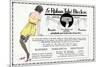 Advertisement for Ladies' Garter-null-Mounted Premium Giclee Print