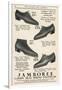 Advertisement for Ladies Hiking Boots by Jamboree-null-Framed Art Print