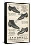 Advertisement for Ladies Hiking Boots by Jamboree-null-Framed Stretched Canvas