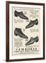 Advertisement for Ladies Hiking Boots by Jamboree-null-Framed Art Print