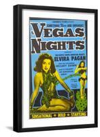 Advertisement for Las Vegas Movie, Nevada-null-Framed Art Print