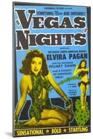 Advertisement for Las Vegas Movie, Nevada-null-Mounted Art Print