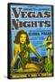 Advertisement for Las Vegas Movie, Nevada-null-Framed Stretched Canvas