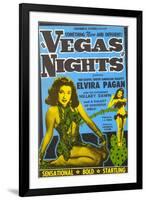 Advertisement for Las Vegas Movie, Nevada-null-Framed Art Print