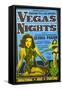 Advertisement for Las Vegas Movie, Nevada-null-Framed Stretched Canvas