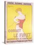 Advertisement for 'Le Furet' Corsets-Leonetto Cappiello-Stretched Canvas