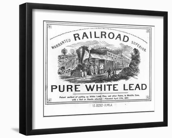 Advertisement for Lead-null-Framed Giclee Print