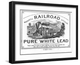 Advertisement for Lead-null-Framed Giclee Print