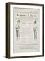 Advertisement for Linen and Underwear, Taken from Les Modes, 1916-null-Framed Giclee Print