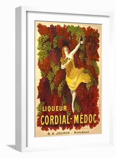 Advertisement for Liqueur Cordial-Medoc-null-Framed Art Print