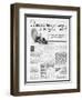 Advertisement for Margaret Sanger's Book on Birth Control-null-Framed Art Print