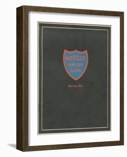 Advertisement for Mercer Motors Company, C.1920-null-Framed Giclee Print