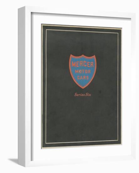 Advertisement for Mercer Motors Company, C.1920-null-Framed Giclee Print