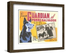 Advertisement for Mexican Rescue Dog Movie-null-Framed Art Print