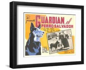 Advertisement for Mexican Rescue Dog Movie-null-Framed Art Print