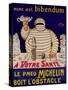 Advertisement for Michelin, Printed by Cornille and Serre, Paris-null-Stretched Canvas