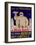 Advertisement for Michelin, Printed by Cornille and Serre, Paris-null-Framed Giclee Print