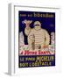 Advertisement for Michelin, Printed by Cornille and Serre, Paris-null-Framed Giclee Print