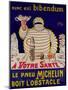 Advertisement for Michelin, Printed by Cornille and Serre, Paris-null-Mounted Giclee Print