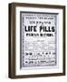 Advertisement for 'Moffat's Vegetable Life Pills and Phoenix Bitters', C.1860-null-Framed Giclee Print