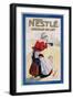 Advertisement for Nestle Chocolat Au Lait, C.1920 (Colour Litho)-null-Framed Giclee Print