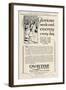 Advertisement for Ovaltine Which "Builds Up Brain, Nerve and Body"-null-Framed Art Print