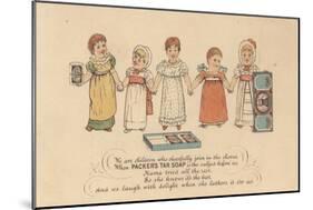 Advertisement for Packer's Tar Soap, C.1880-American School-Mounted Giclee Print