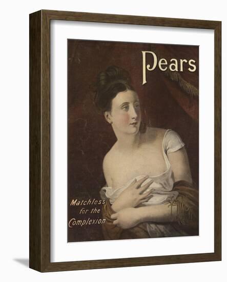 Advertisement for Pears, Matchless for Complexion-null-Framed Giclee Print
