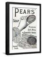 Advertisement for Pears' Soap. 1887. Engraving-English School-Framed Giclee Print